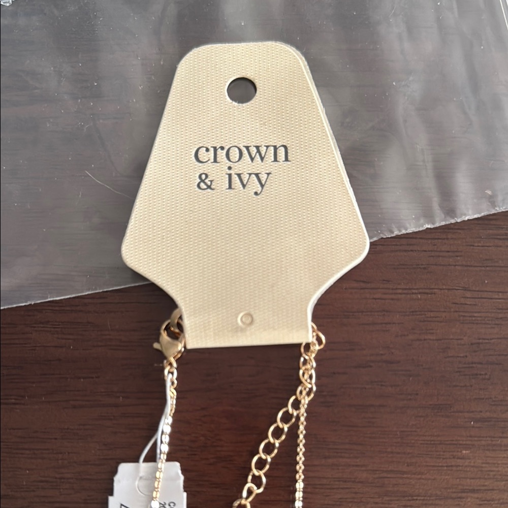 Crown & Ivy Gold Necklace